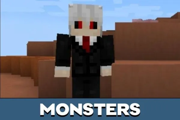 Monsters from Vampire Mod for Minecraft PE