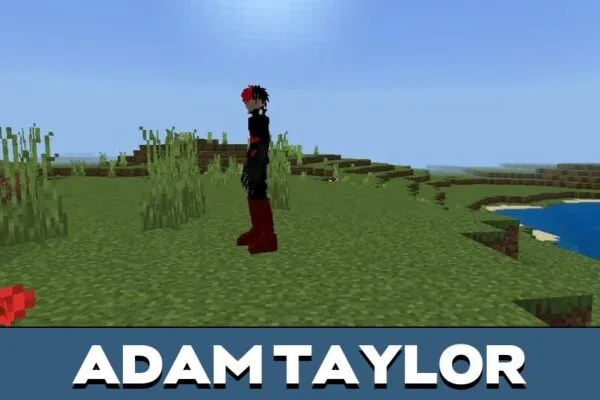 Adam Taylor from Sonic Mod for Minecraft PE