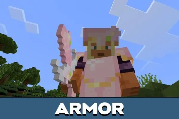 Armor from PVP Texture Pack in Minecraft PE