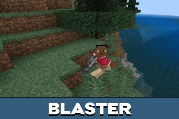 Blaster from Star Wars Textures for Minecraft PE