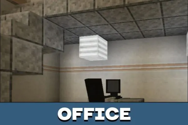 Office from SCP Map for Minecraft PE