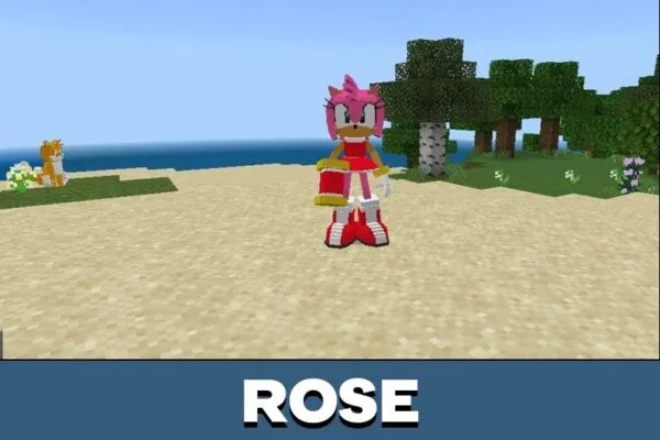 Rose from Sonic Mod for Minecraft PE