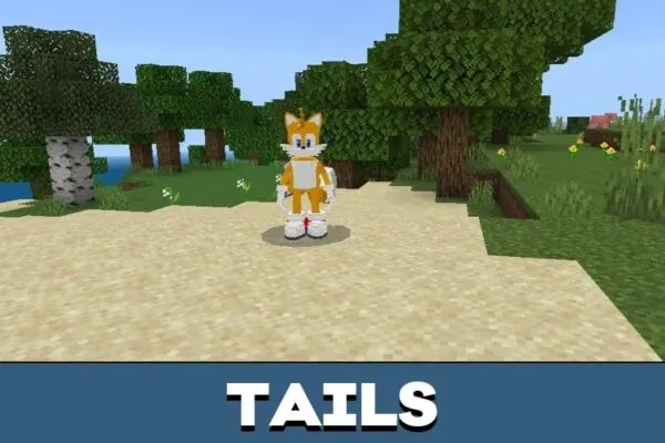 Tails from Sonic Mod for Minecraft PE