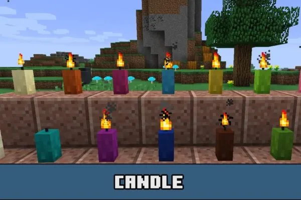 candle MCPE 1.17