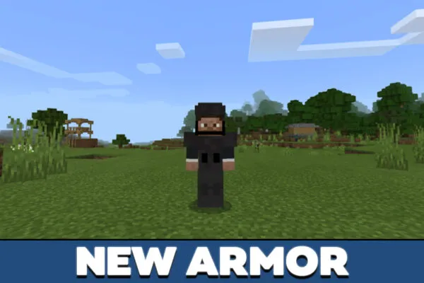 New Armor in Crafting Dead mod in Minecraft PE