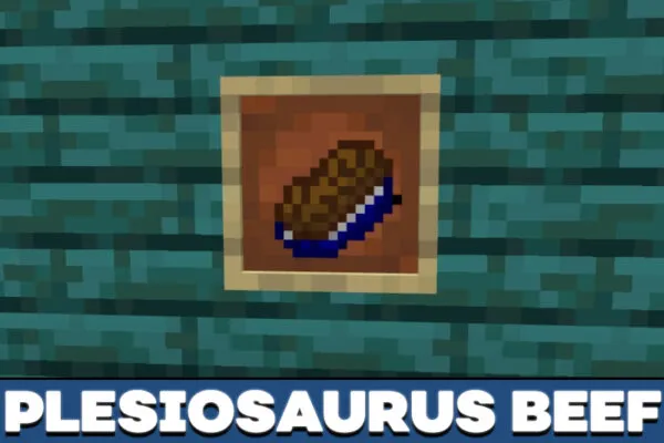 Plesiosaurus Beef in dino mod in Minecraft PE