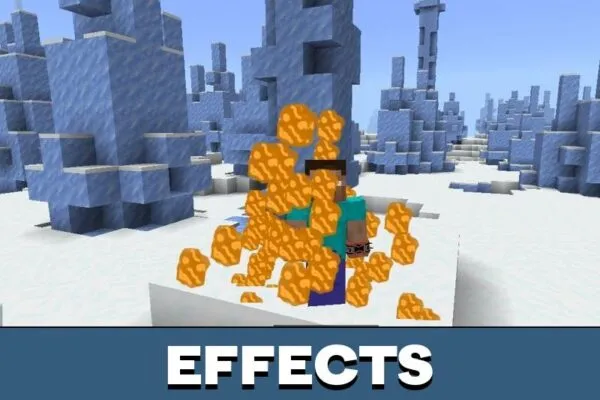 Effects from Ben Ten Mod for Minecraft PE