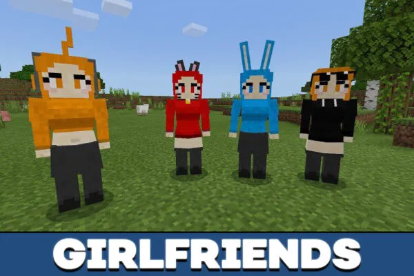 Girlfriends in Minecraft PE