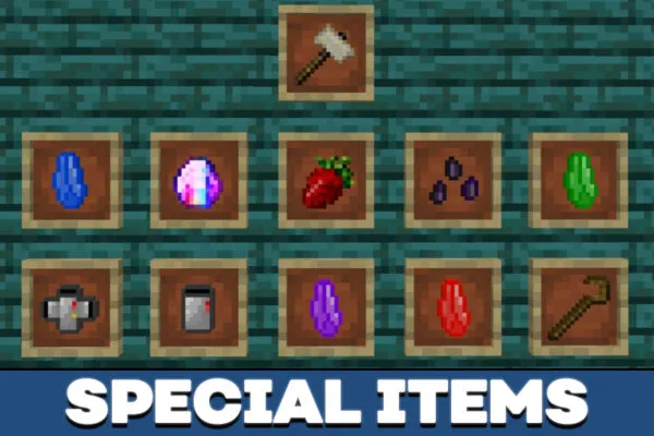 Special Items in Lightsaber mod for Minecraft PE