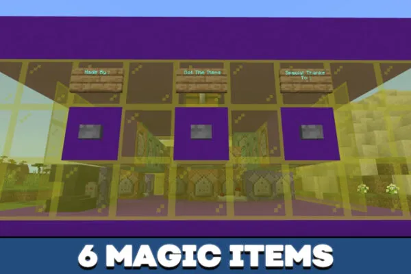 6 Magic Items in My Little Pony map in Minecraft PE