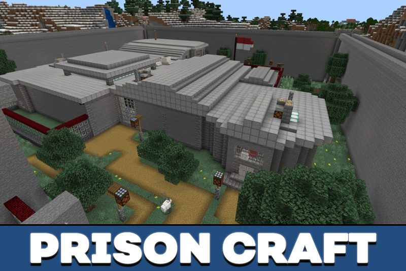 Download «Escape Prison» (12 mb) map for Minecraft