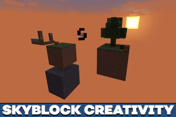 SkyBlock Creativity in Minecraft PE