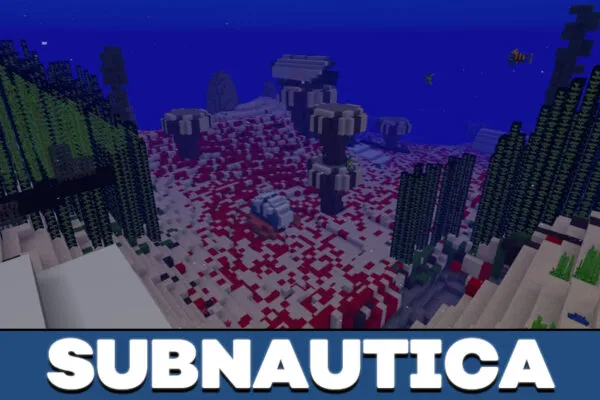 Subnautica map for Minecraft PE