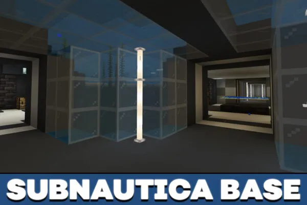 Subnautica base in Minecraft PE