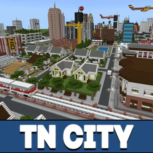 TN City Map for Minecraft PE