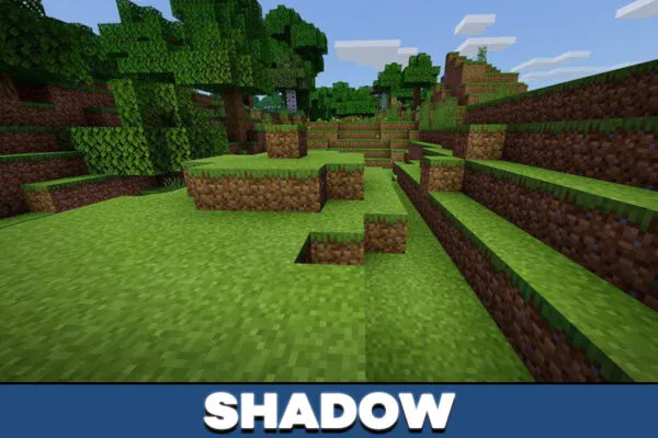 Shadow in Energy Shaders in Minecraft PE