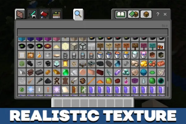 Realistic Texture in Flows HD Texture Pack in Minecraft PE