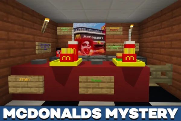 McDonalds Mystery in Minecraft PE