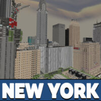 Harta orașului New York pentru Minecraft PE