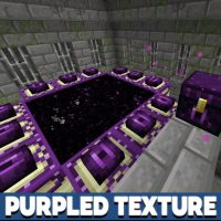 Purpled Texture Pack for Minecraft PE
