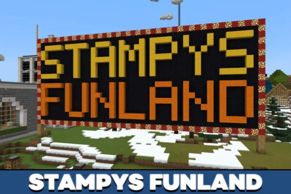 Stampys Funland in Stampys Lovely World in Minecraft PE