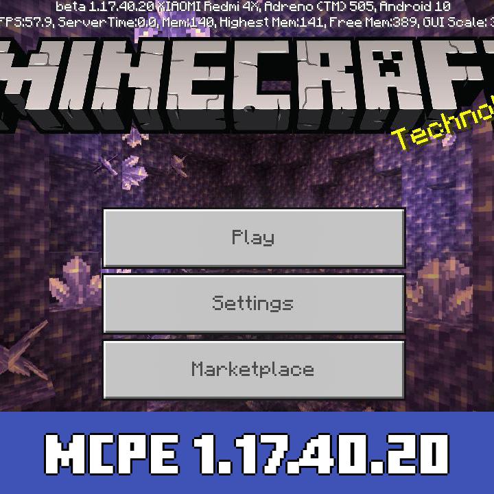 Download Minecraft PE BETA 1.18.20, 1.17.40 for Android, iOS