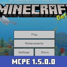 Download Minecraft PE 1.5.2 apk free: Update Aquatic