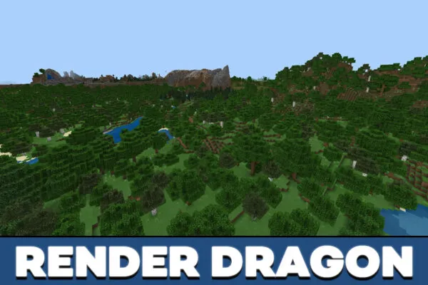 Render Dragon in Minecraft PE 1.17