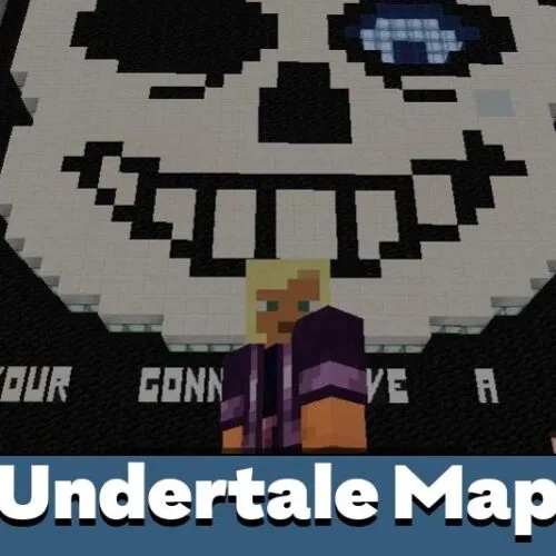 Undertale Map for Minecraft PE