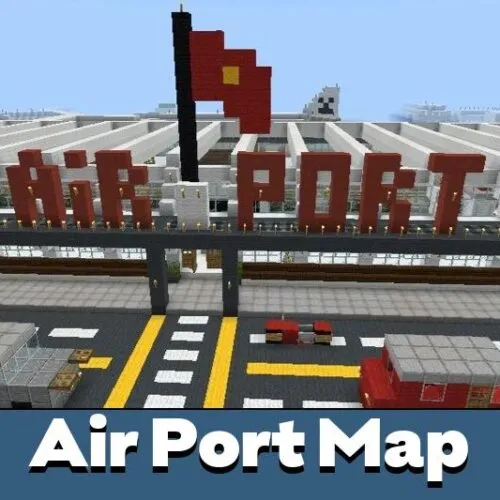 Airport Map for Minecraft PE