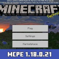 Minecraft PE 1.18.0.21