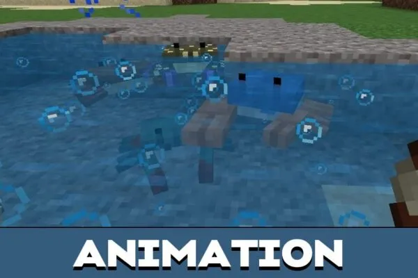 Animation from Cute mob mod for Minecraft PE