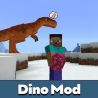 Dino Mod for Minecraft PE