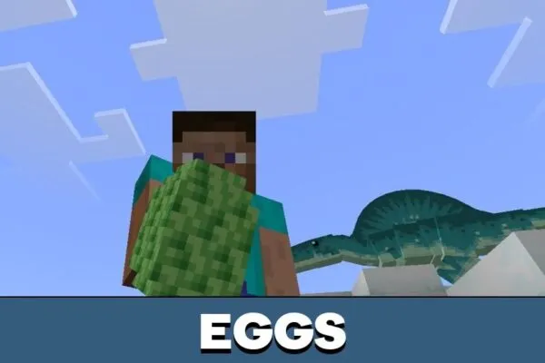 Eggs from Dino Mod for Minecraft PE