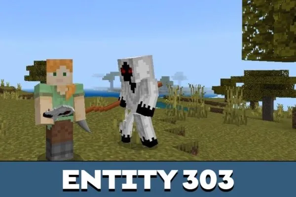 Entity 303 from Creepypasta mod for Minecraft PE