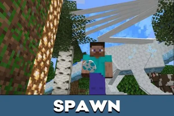 Spawn from Dragon Mounts 2 mod for Minecraft PE