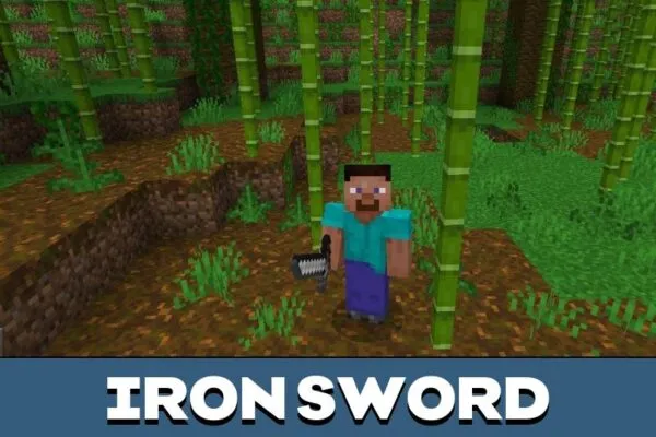 Iron Short Sword Texture Pack for Minecraft PE