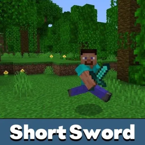 Short Sword Texture Pack for Minecraft PE