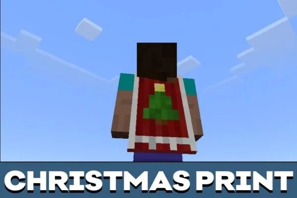 Christmas Print from Cape Mod for Minecraft PE