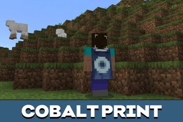 Cobalt Print from Cape Mod for Minecraft PE