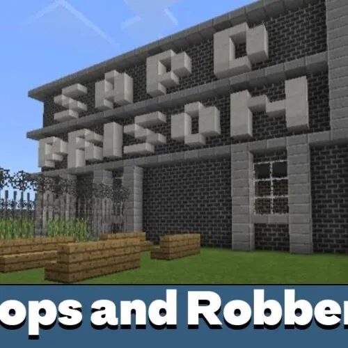 Cops and Robbers Map for Minecraft PE