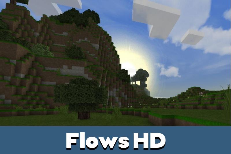 Flows HD - Bedrock y Java 1.19 Minecraft Texture Pack