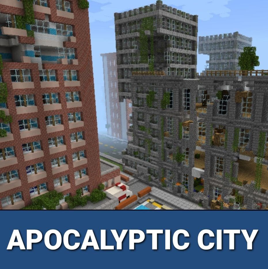 minecraft zombie apocalypse city map download