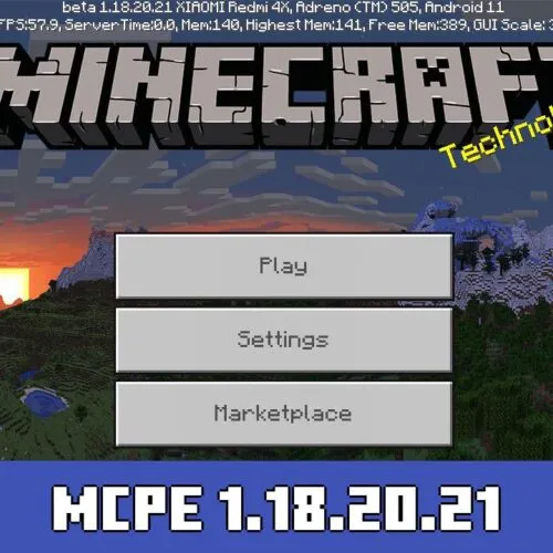 Minecraft PE 1.18.20.21