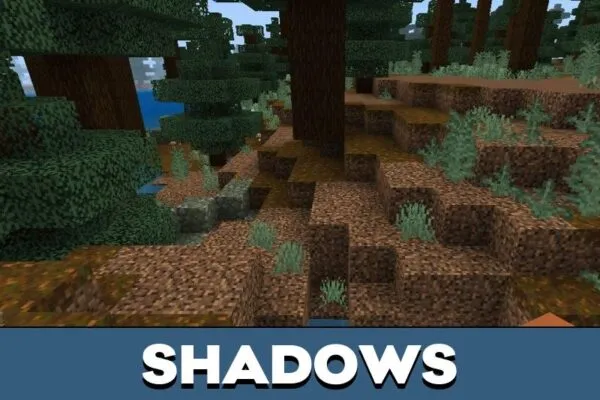 Shadows from Seus Shaders for Minecraft PE