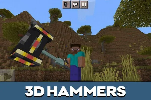 3d-hammer-mod-minecraft-pe