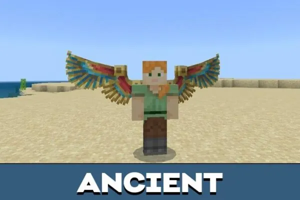 Ancient Wings Mod for Minecraft PE