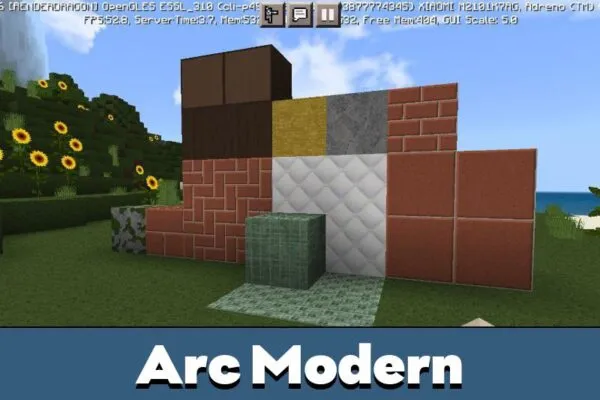 Arc Modern Hd Texture Pack for Minecraft PE