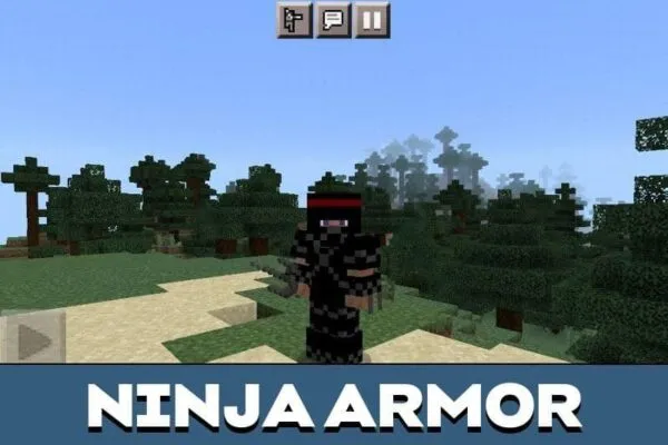 armor-ninja mod-minecraft-pe