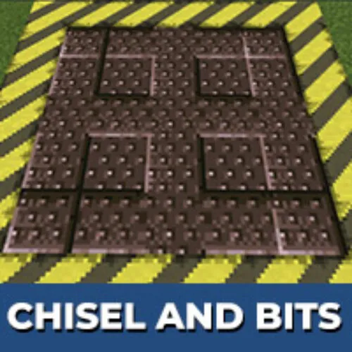 Chisel and Bits Mod for Minecraft PE